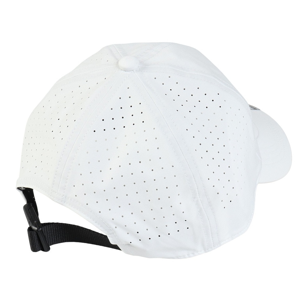 ニューバランス（new balance）（メンズ、レディース）帽子 47 Clean Up Ultimate Run Hat キャップ 白 55-61cm LAH00143WT スポーツキャップ 接触冷感 UPF30+