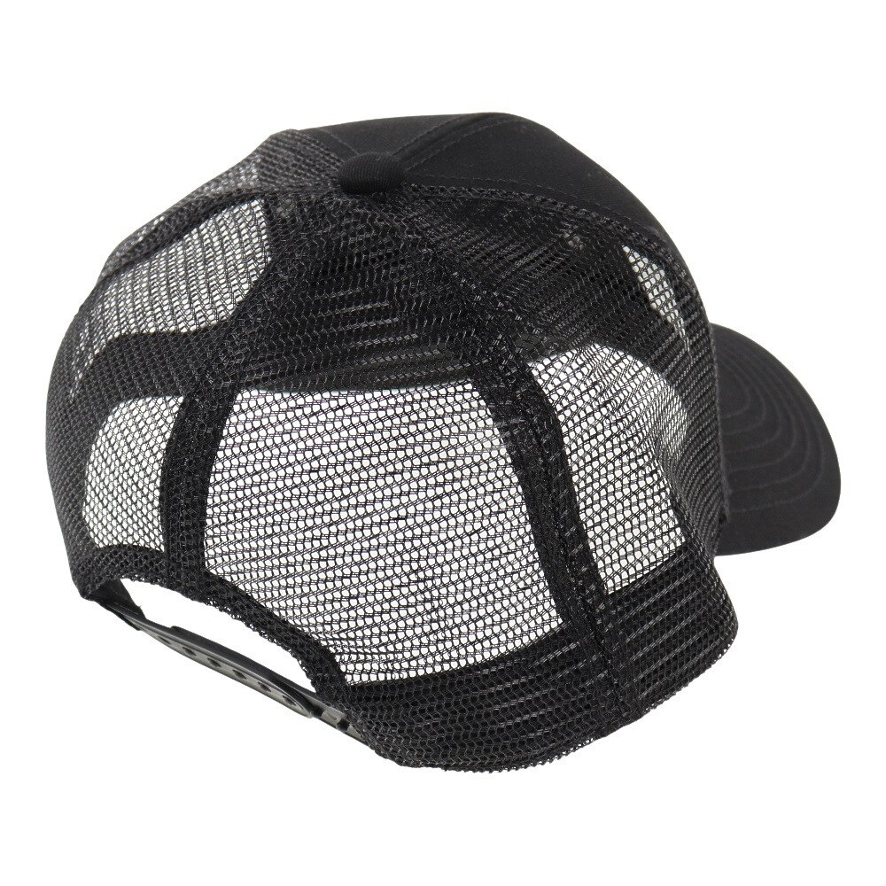 SESSIONS（メンズ）シリコンワッペン メッシュキャップ 218218 BLK