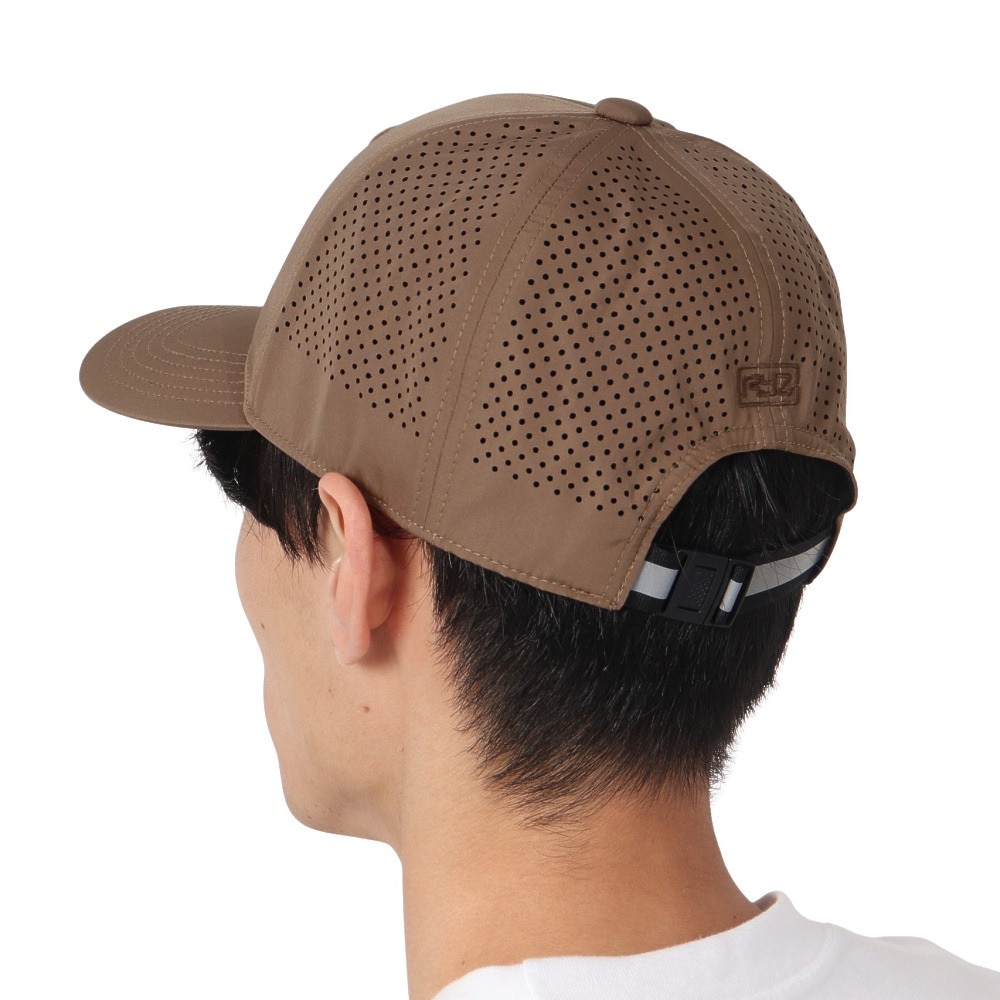 ライズ（RYZ）（メンズ、レディース）レーザーカット メッシュキャップ RZ20ST24SS0029 BEG 熱中症対策