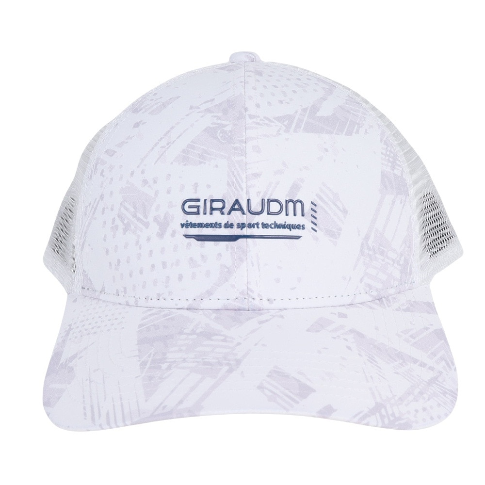 ジローム（GIRAUDM）（メンズ）マルチパターン メッシュキャップ CP4S0001-WA897-GRST WHT 熱中症対策
