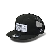 (メンズ、レディース)帽子 キャップ 9FIFTY トラッカー メッシュ 黒 Mサイズ 14388559 メッシュ サイズ調整可 通気性 日除け お出かけ