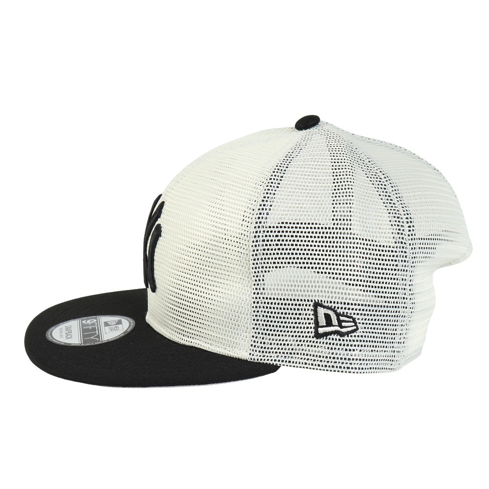 ニューエラ（NEW ERA）（メンズ、レディース）帽子 9FIFTY トラッカー MLB All Mesh ニューヨーク・ヤンキース クローム 55-59cm 14388561 スポーツキャップ メッシュキャップ