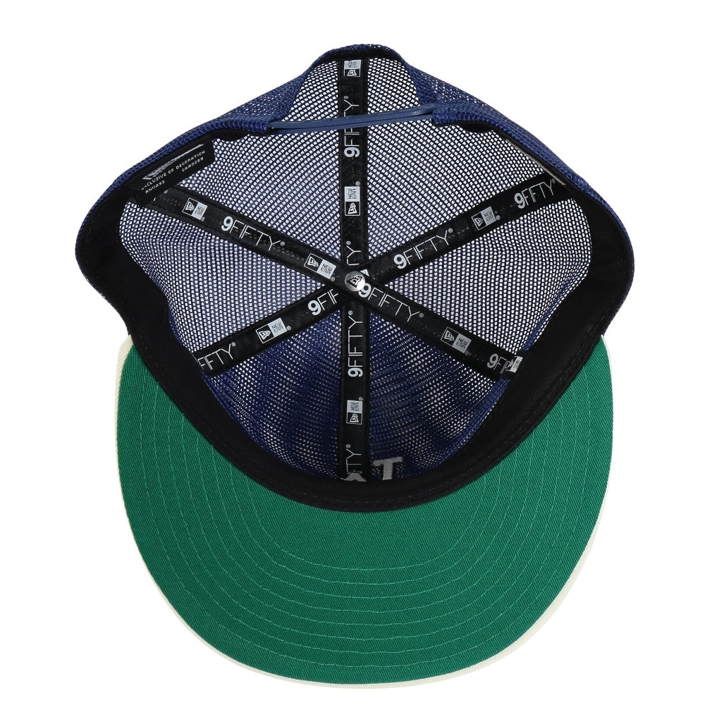 ニューエラ（NEW ERA）（メンズ、レディース）帽子 9FIFTY トラッカー MLB All Mesh ロサンゼルス・ドジャース クーパーズタウン 青 57-61cm 14388562 スポーツキャップ メッシュ