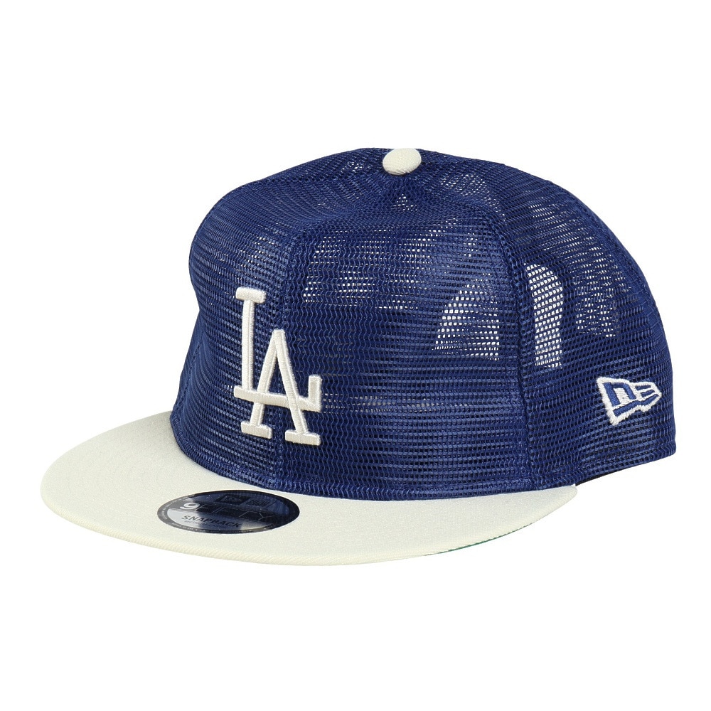 ニューエラ（NEW ERA）（メンズ、レディース）帽子 9FIFTY トラッカー MLB All Mesh ロサンゼルス・ドジャース クーパーズタウン 青 57-61cm 14388562 スポーツキャップ メッシュ