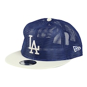 (メンズ、レディース)帽子 9FIFTY トラッカー MLB All Mesh ロサンゼルス・ドジャース クーパーズタウン 青 57-61cm 14388562 スポーツキャップ メッシュ