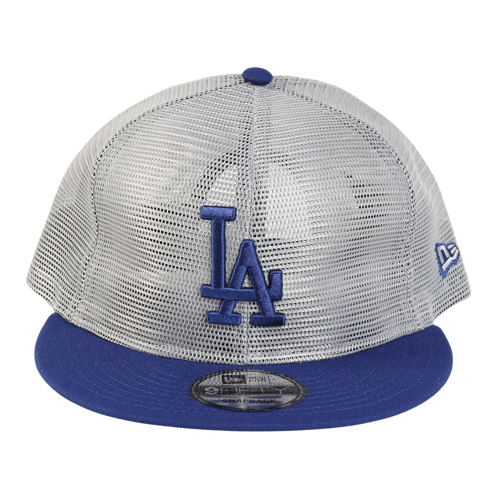 ニューエラ（NEW ERA）（メンズ、レディース）帽子 9FIFTY トラッカー MLB All Mesh ロサンゼルス・ドジャース グレー 57-61cm 14388563 スポーツキャップ メッシュキャップ