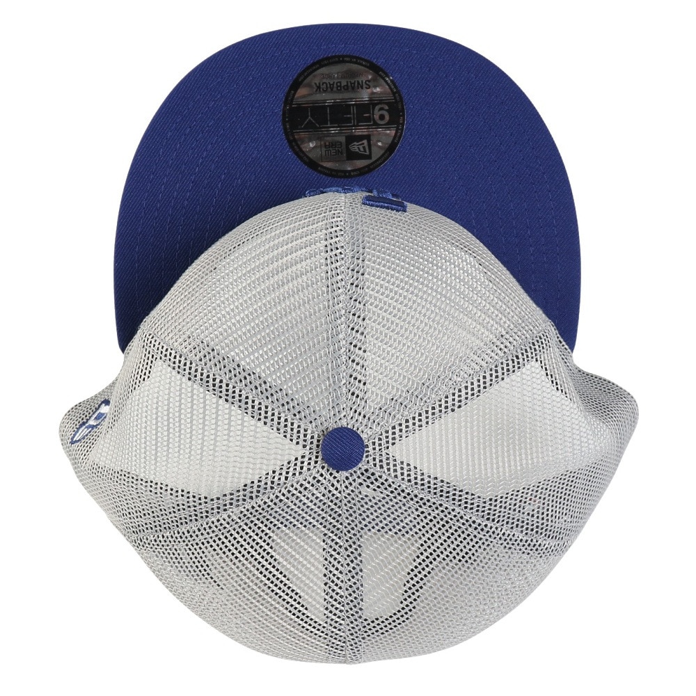 ニューエラ（NEW ERA）（メンズ、レディース）帽子 9FIFTY トラッカー MLB All Mesh ロサンゼルス・ドジャース グレー 57-61cm 14388563 スポーツキャップ メッシュキャップ