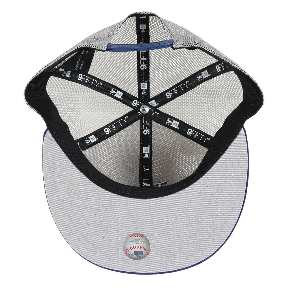 ニューエラ（NEW ERA）（メンズ、レディース）帽子 9FIFTY トラッカー MLB All Mesh ロサンゼルス・ドジャース グレー 57-61cm 14388563 スポーツキャップ メッシュキャップ