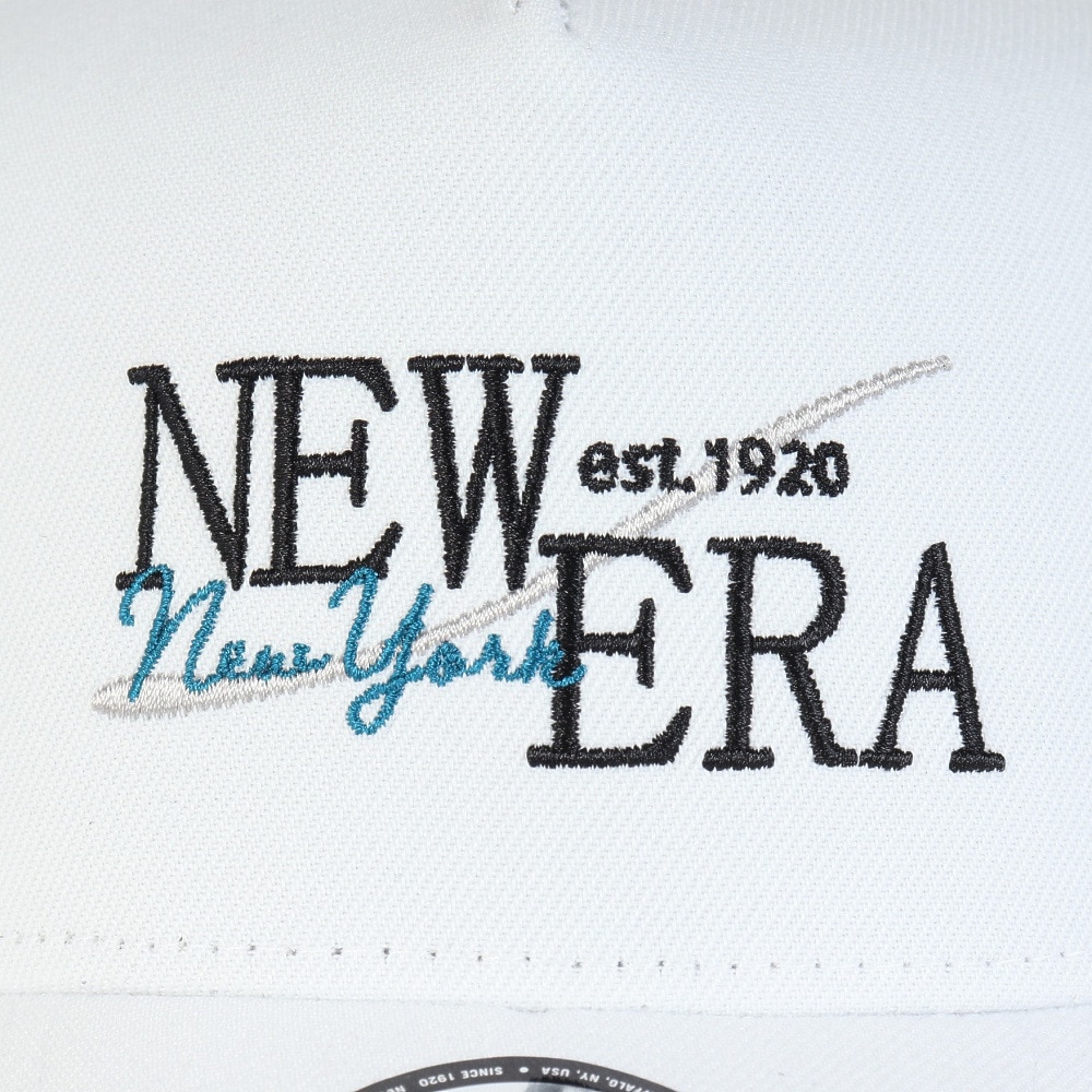 ニューエラ（NEW ERA）（メンズ）帽子 キャップ 940 A-Frame トラッカー Wind ロゴ 白 14388589 シンプル カジュアル おしゃれ 旅行 お出かけ