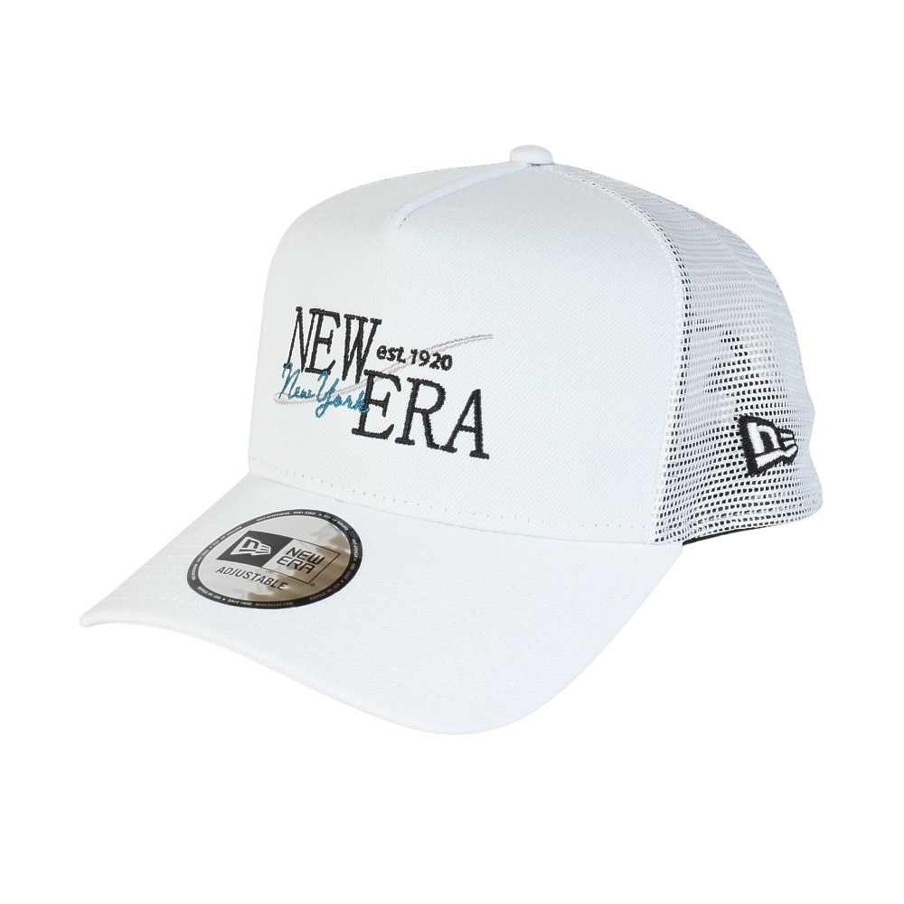 ニューエラ（NEW ERA）（メンズ）帽子 キャップ 940 A-Frame トラッカー Wind ロゴ 白 14388589 シンプル カジュアル おしゃれ 旅行 お出かけ