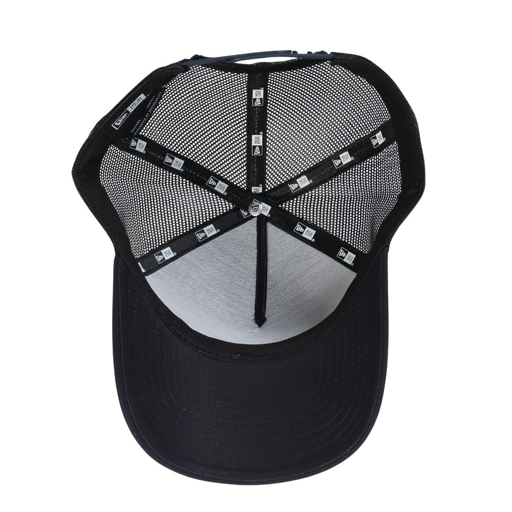 ニューエラ（NEW ERA）（メンズ）帽子 キャップ 940 A-Frame トラッカー Wind ロゴ 黒 14388590 シンプル カジュアル おしゃれ 旅行 お出かけ