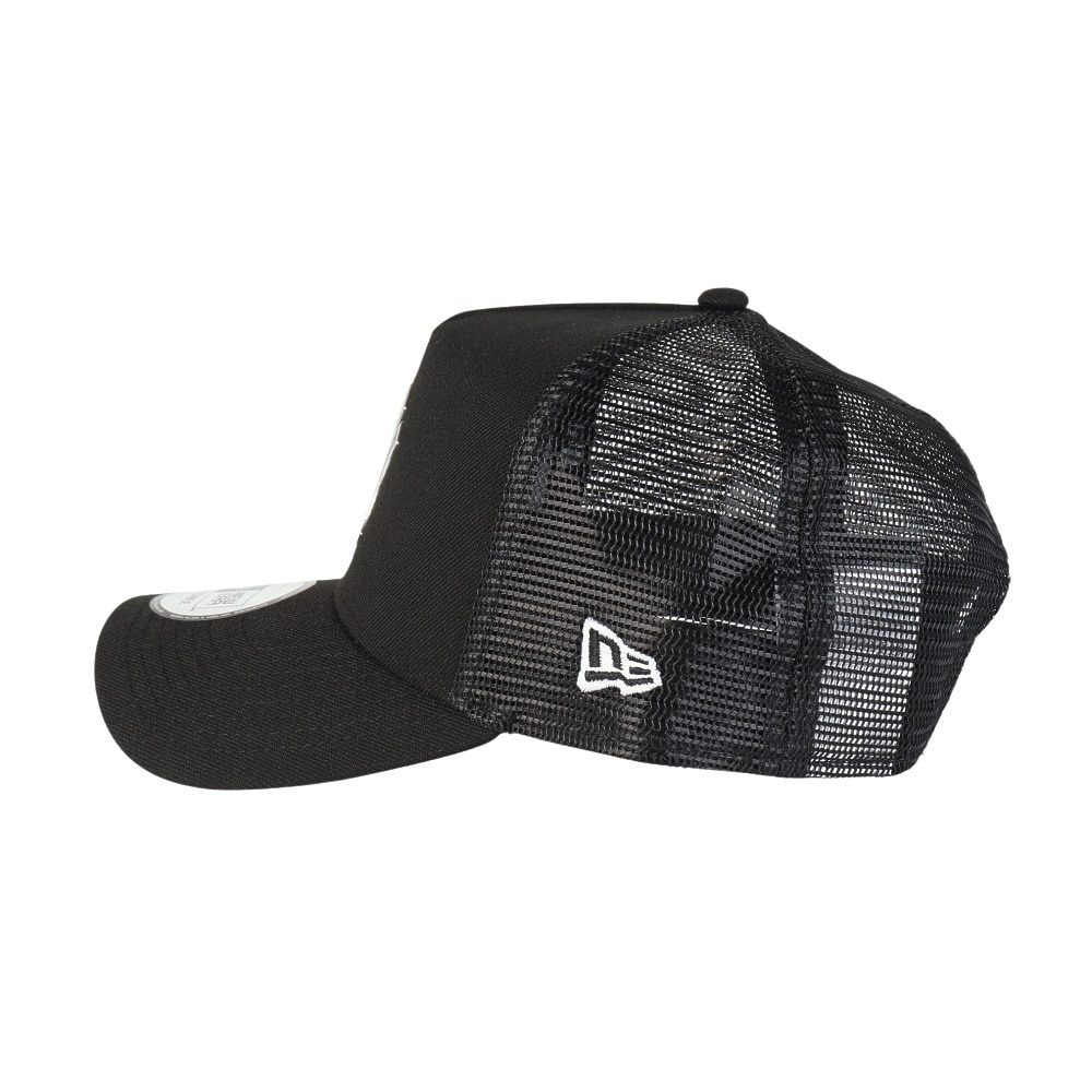 ニューエラ（NEW ERA）（メンズ、レディース）帽子 キャップ 940 A-Frame トラッカー TPU ロゴ ニューヨーク・ヤンキース  黒 14388593 シンプル カジュアル 