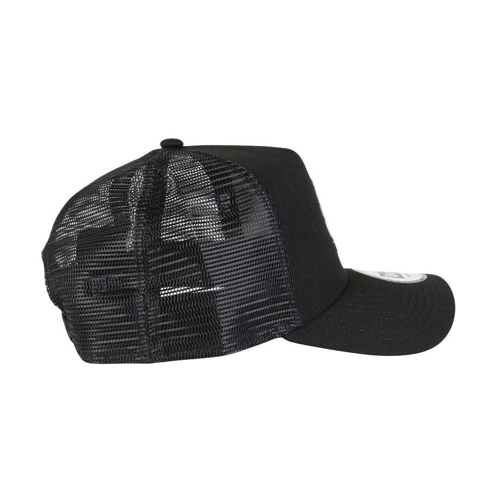ニューエラ（NEW ERA）（メンズ、レディース）帽子 キャップ 940 A-Frame トラッカー TPU ロゴ ニューヨーク・ヤンキース  黒 14388593 シンプル カジュアル 