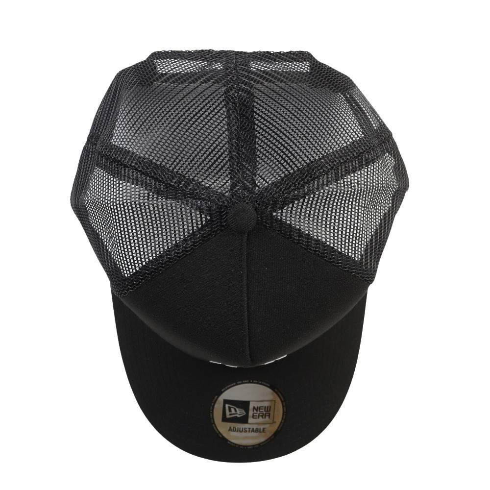 ニューエラ（NEW ERA）（メンズ、レディース）帽子 キャップ 940 A-Frame トラッカー TPU ロゴ ニューヨーク・ヤンキース  黒 14388593 シンプル カジュアル 