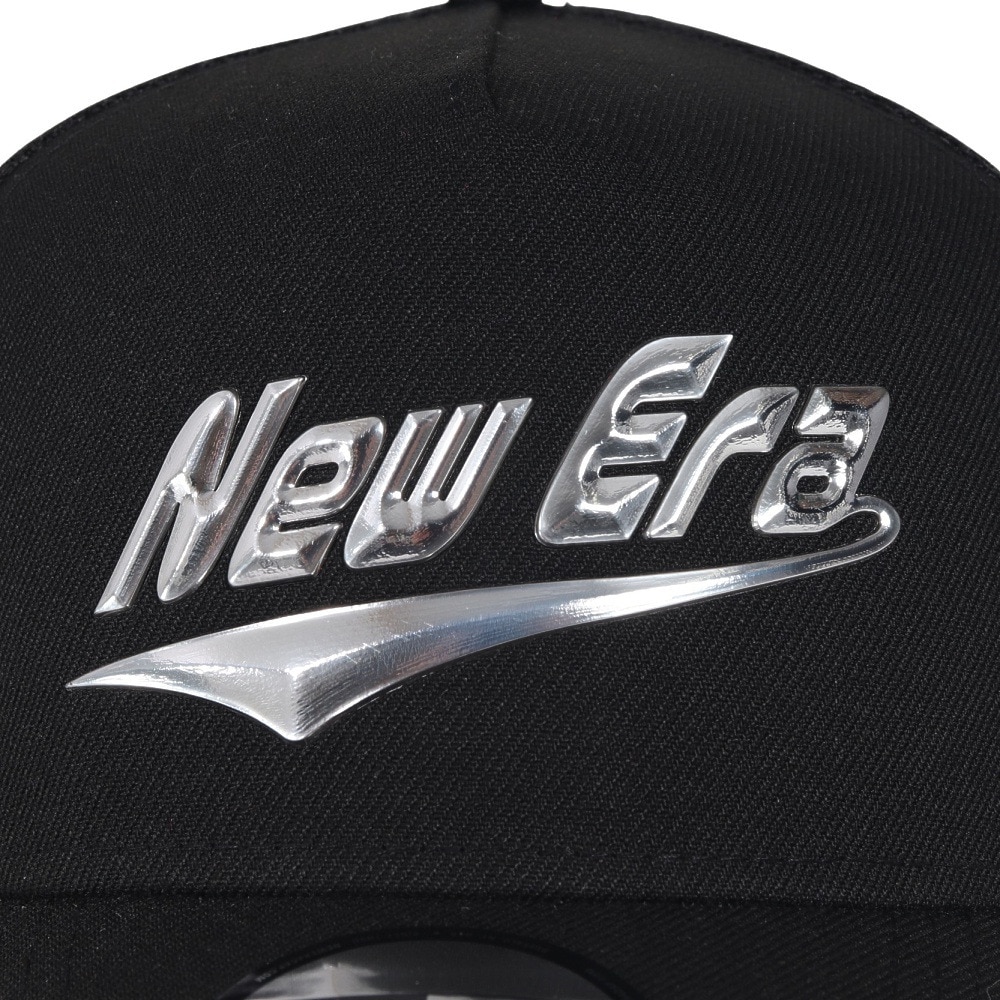 ニューエラ（NEW ERA）（メンズ、レディース）帽子 キャップ 9FORTY A-Frame トラッカー TPU Logo Cheer 黒 14388596 シンプル カジュアル おしゃれ スト系