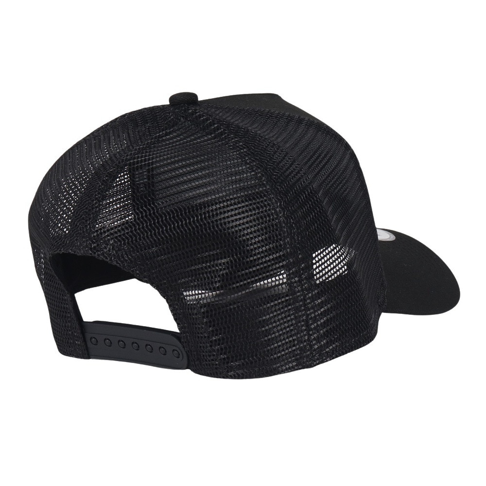 ニューエラ（NEW ERA）（メンズ、レディース）帽子 キャップ 9FORTY A-Frame トラッカー TPU Logo Cheer 黒 14388596 シンプル カジュアル おしゃれ スト系