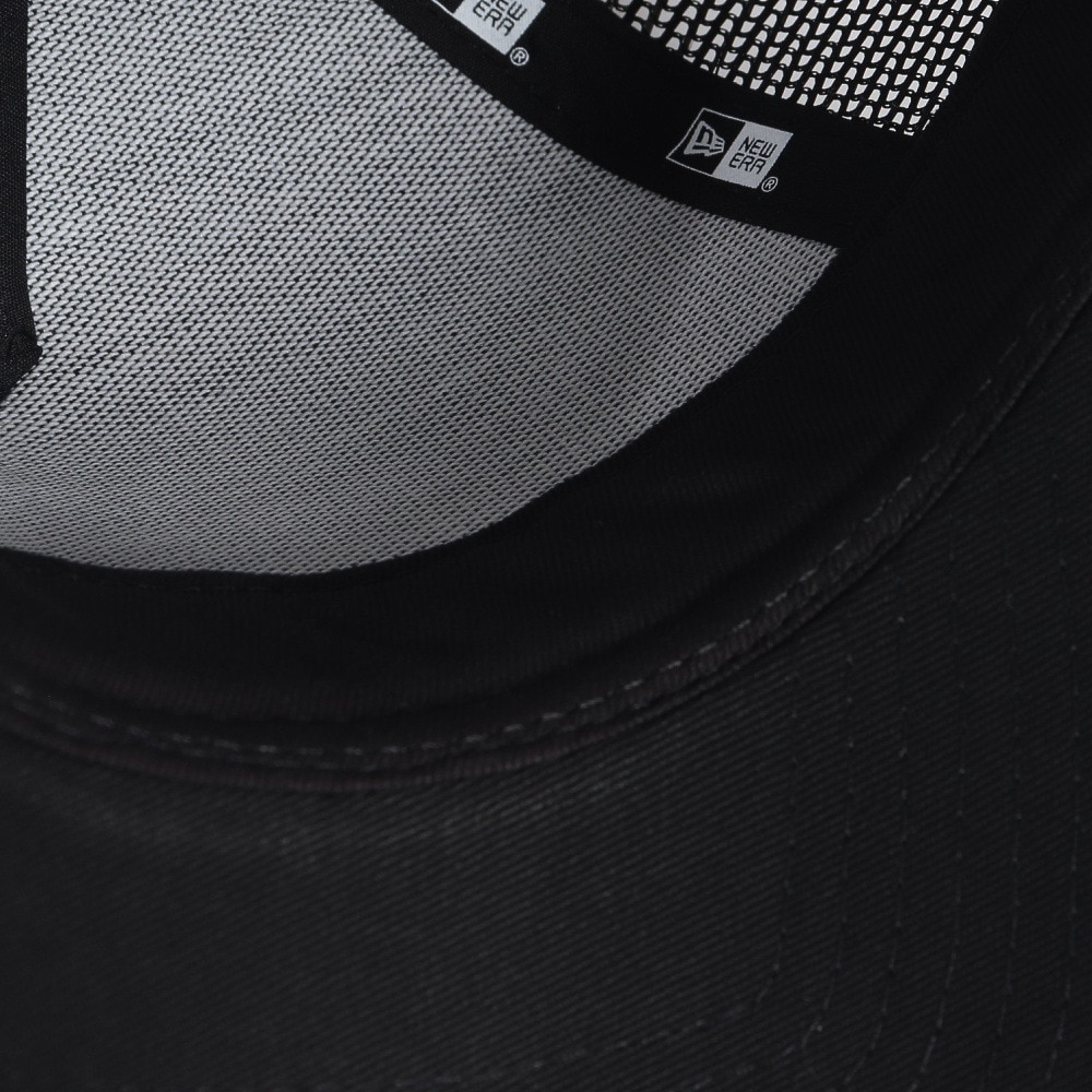 ニューエラ（NEW ERA）（メンズ、レディース）帽子 キャップ 9FORTY A-Frame トラッカー TPU Logo Cheer 黒 14388596 シンプル カジュアル おしゃれ スト系
