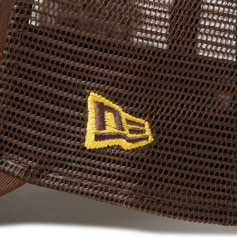 ニューエラ（NEW ERA）（メンズ、レディース）メッシュキャップ 9FORTY A-Frame トラッカー MLB Side Patch サンディエゴ・パドレス 14388605