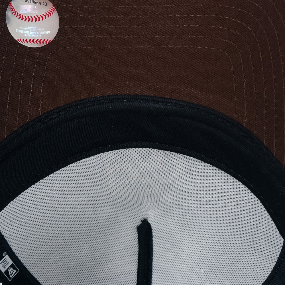 ニューエラ（NEW ERA）（メンズ、レディース）メッシュキャップ 9FORTY A-Frame トラッカー MLB Side Patch サンディエゴ・パドレス 茶色 14388605 帽子