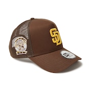 (メンズ、レディース)メッシュキャップ 9FORTY A-Frame トラッカー MLB Side Patch サンディエゴ・パドレス 14388605
