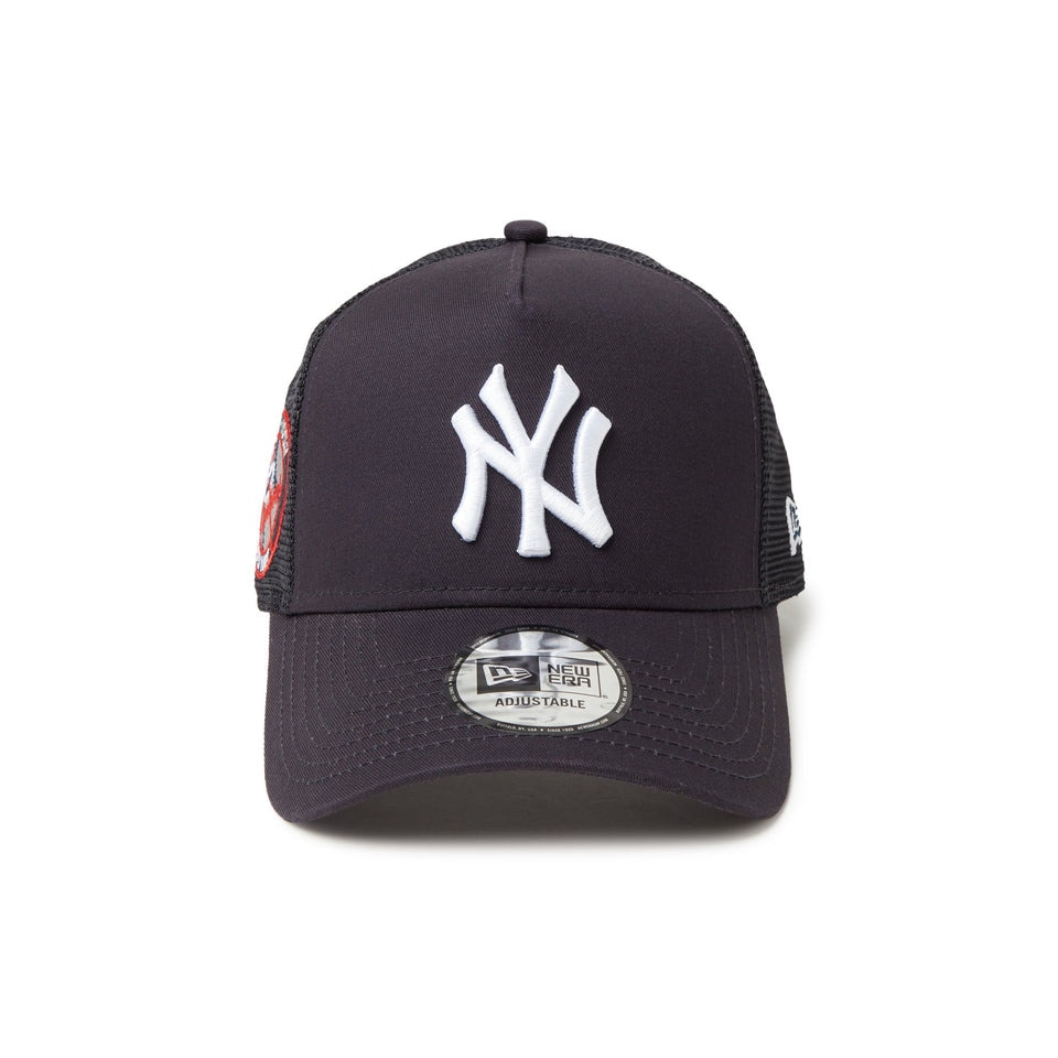ニューエラ（NEW ERA）（メンズ、レディース）メッシュキャップ 9FORTY A-Frame トラッカー MLB Side Patch ニューヨーク・ヤンキース 14388606