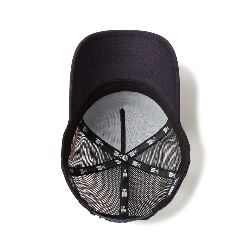 ニューエラ（NEW ERA）（メンズ、レディース）メッシュキャップ 9FORTY A-Frame トラッカー MLB Side Patch ニューヨーク・ヤンキース 14388606