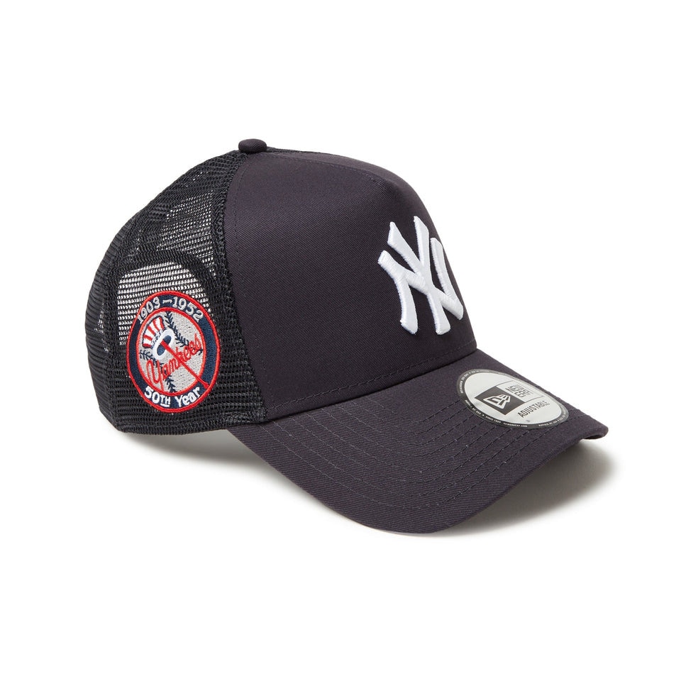 ニューエラ（NEW ERA）（メンズ、レディース）メッシュキャップ 9FORTY A-Frame トラッカー MLB Side Patch ニューヨーク・ヤンキース 14388606