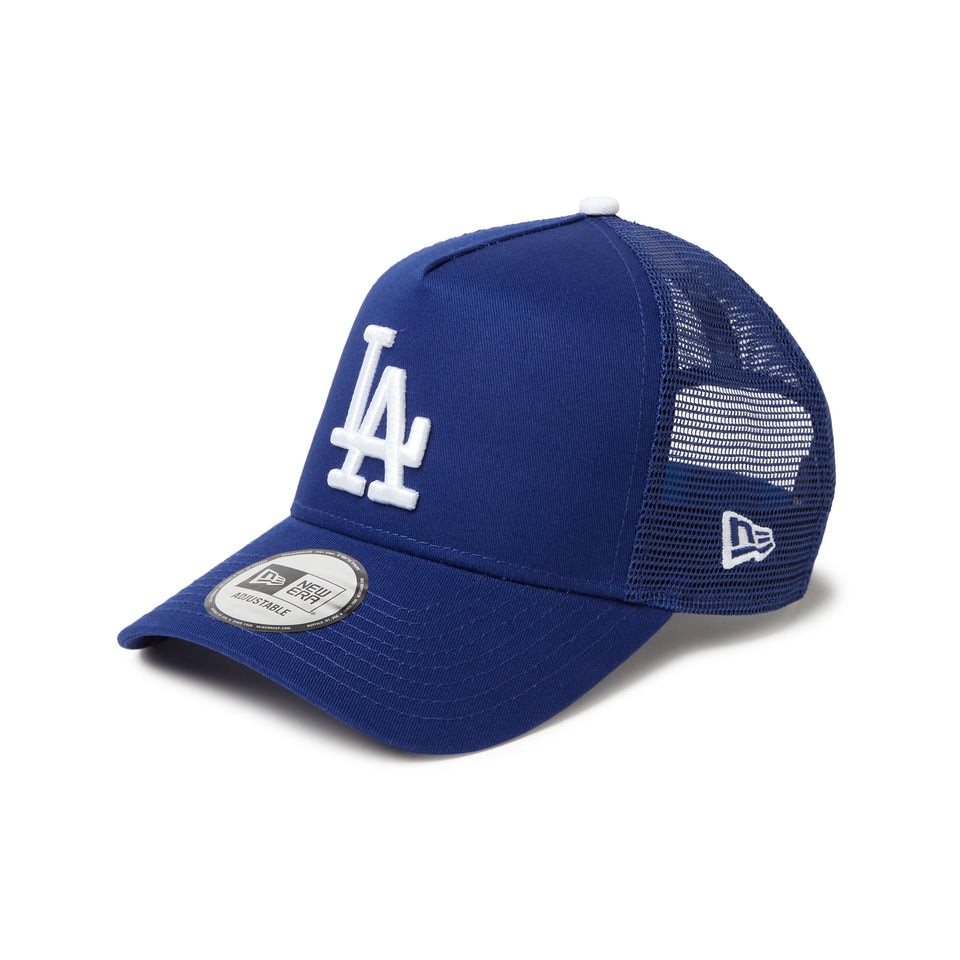 ニューエラ（NEW ERA）（メンズ、レディース）メッシュキャップ 9FORTY A-Frame トラッカー MLB Side Patch ロサンゼルス・ドジャース 14388607