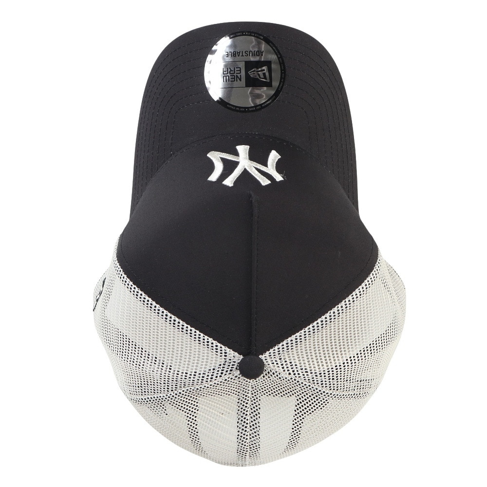 ニューエラ（NEW ERA）（メンズ、レディース）帽子 キャップ 9FORTY A-Frame トラッカー MLB Typewriter ニューヨーク・ヤンキース 14388614 軽量 