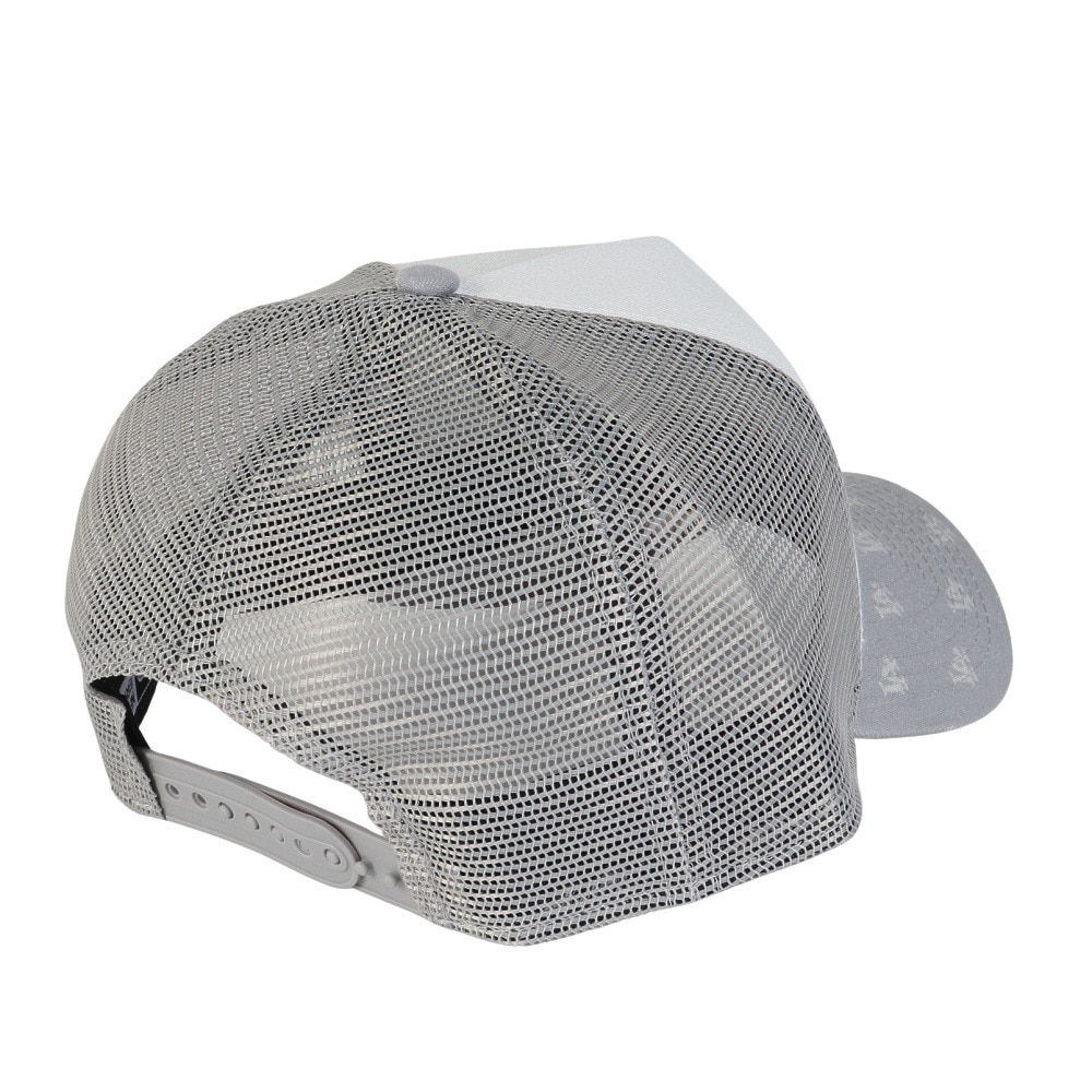 ニューエラ（NEW ERA）（メンズ、レディース）帽子 キャップ 9FORTY A-Frame トラッカー MLB Jacquard ロサンゼルス・ドジャース グレー 14388618 モノグラム