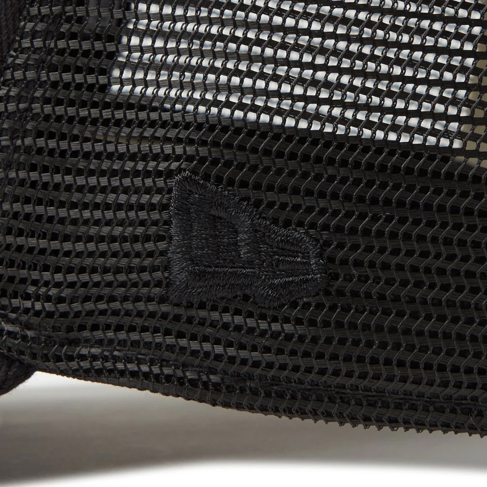 ニューエラ（NEW ERA）（メンズ、レディース）帽子 キャップ 9FORTY A-Frame トラッカー Damaged Series ロサンゼルス・ドジャース 黒 14388620