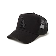 (メンズ、レディース)帽子 キャップ 9FORTY A-Frame トラッカー Damaged Series ロサンゼルス・ドジャース 黒 14388620