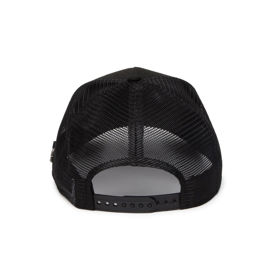ニューエラ（NEW ERA）（メンズ、レディース）帽子 キャップ 9FORTY A-Frame トラッカー Metal Plate 14388621 サイズ調整可 通気性 メッシュ 日除け スト系