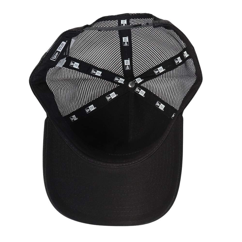 ニューエラ（NEW ERA）（メンズ、レディース）帽子 キャップ 9FORTY A-Frame トラッカー Metal Plate 14388621 サイズ調整可 通気性 メッシュ 日除け スト系