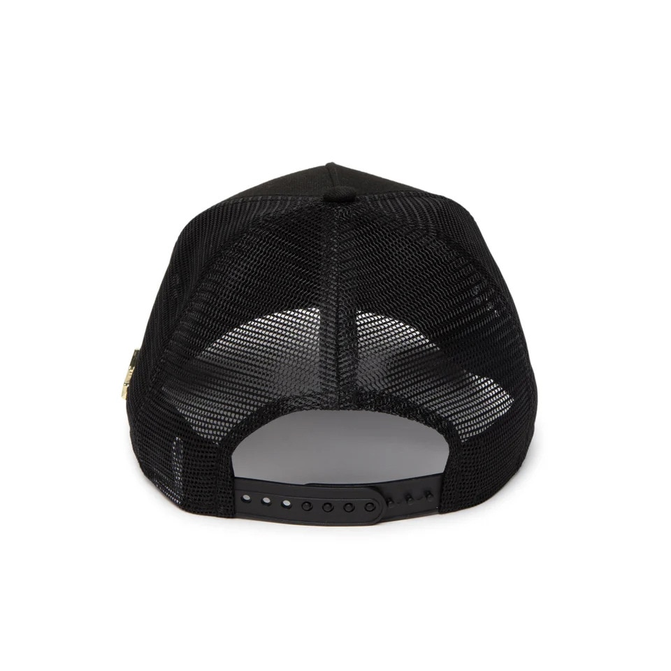 ニューエラ（NEW ERA）（メンズ、レディース）帽子 キャップ 9FORTY A-Frame トラッカー Metal Plate 14388622 サイズ調整可 通気性 メッシュ 日除け スト系