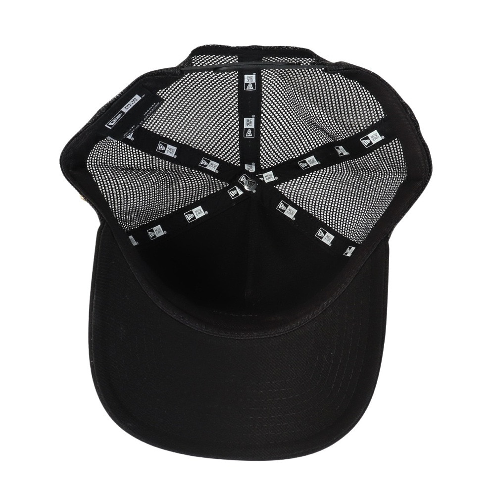 ニューエラ（NEW ERA）（メンズ、レディース）帽子 キャップ 9FORTY A-Frame トラッカー Metal Plate 14388622 サイズ調整可 通気性 メッシュ 日除け スト系
