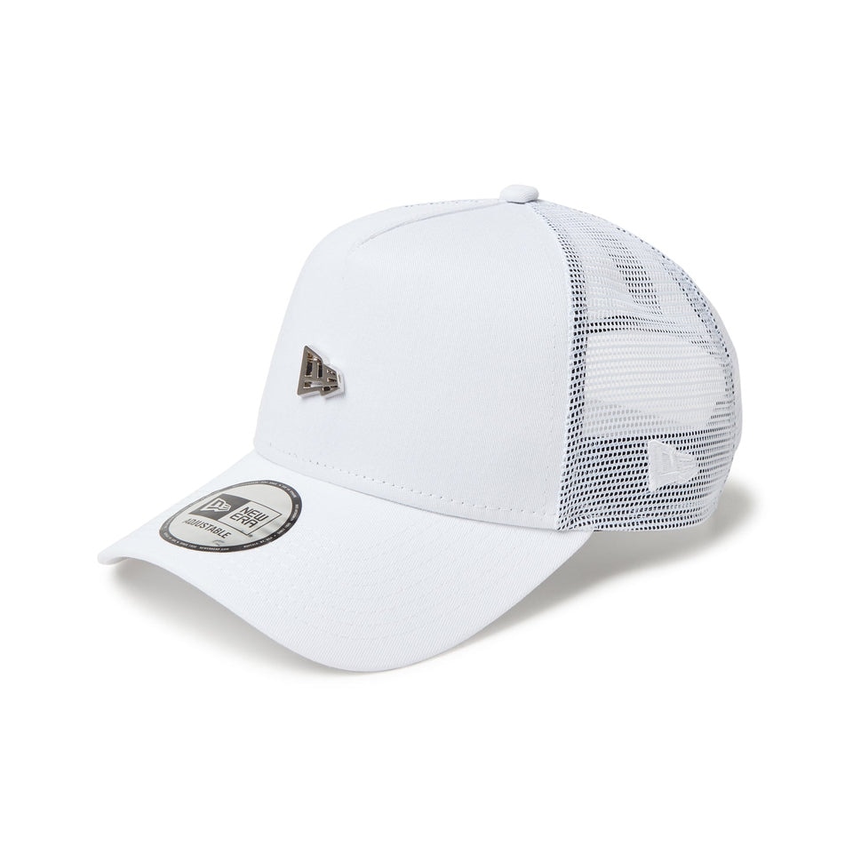 ニューエラ（NEW ERA）（メンズ、レディース）メッシュキャップ 9FORTY A-Frame トラッカー Metal Flag 14388623