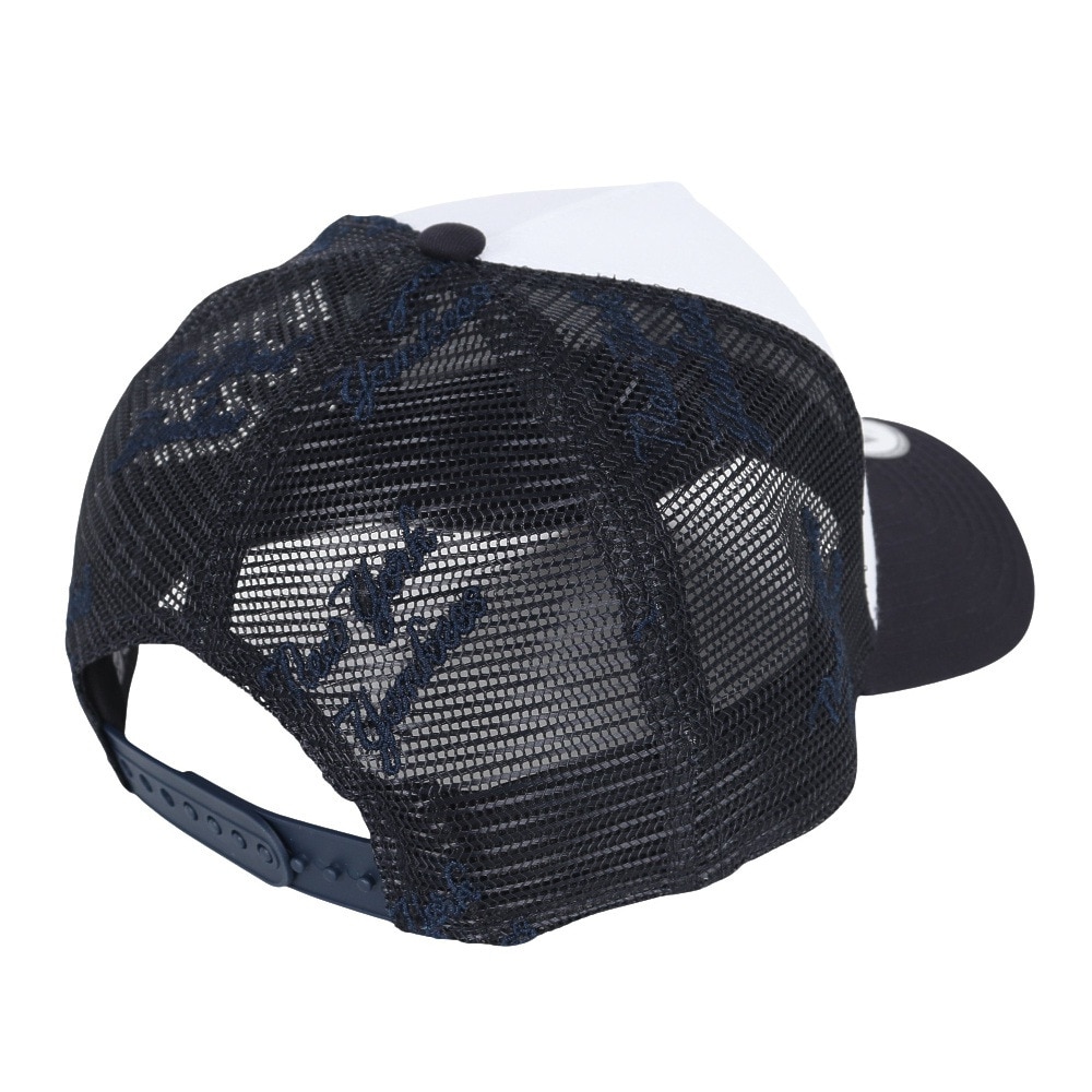 ニューエラ（NEW ERA）（メンズ、レディース）帽子 キャップ 9FORTY A-Frame トラッカー MLB Mesh Embroidery ニューヨーク・ヤンキース 紺 56-60cm 14388626