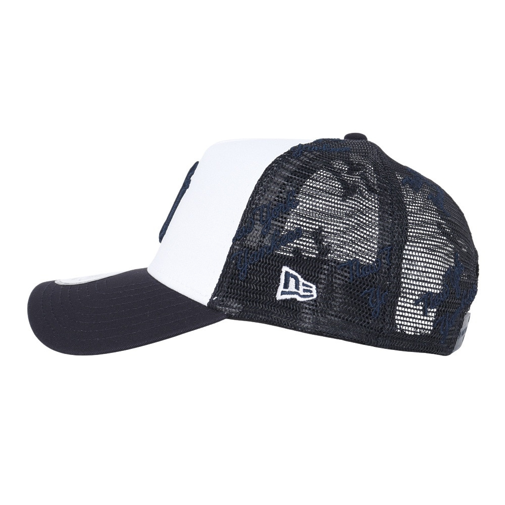 ニューエラ（NEW ERA）（メンズ、レディース）帽子 キャップ 9FORTY A-Frame トラッカー MLB Mesh Embroidery ニューヨーク・ヤンキース 紺 56-60cm 14388626