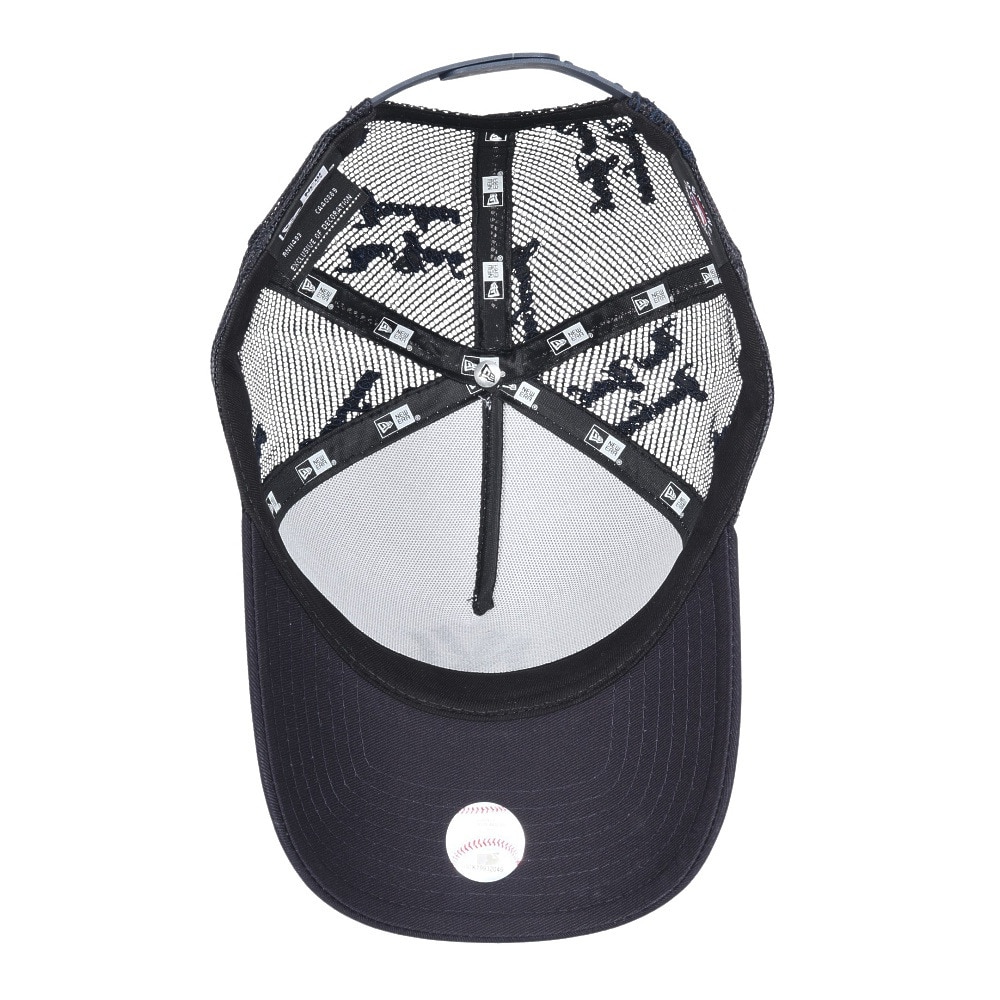ニューエラ（NEW ERA）（メンズ、レディース）帽子 キャップ 9FORTY A-Frame トラッカー MLB Mesh Embroidery ニューヨーク・ヤンキース 紺 56-60cm 14388626