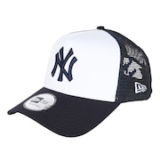 (メンズ、レディース)帽子 キャップ 9FORTY A-Frame トラッカー MLB Mesh Embroidery ニューヨーク・ヤンキース 紺 56-60cm 14388626