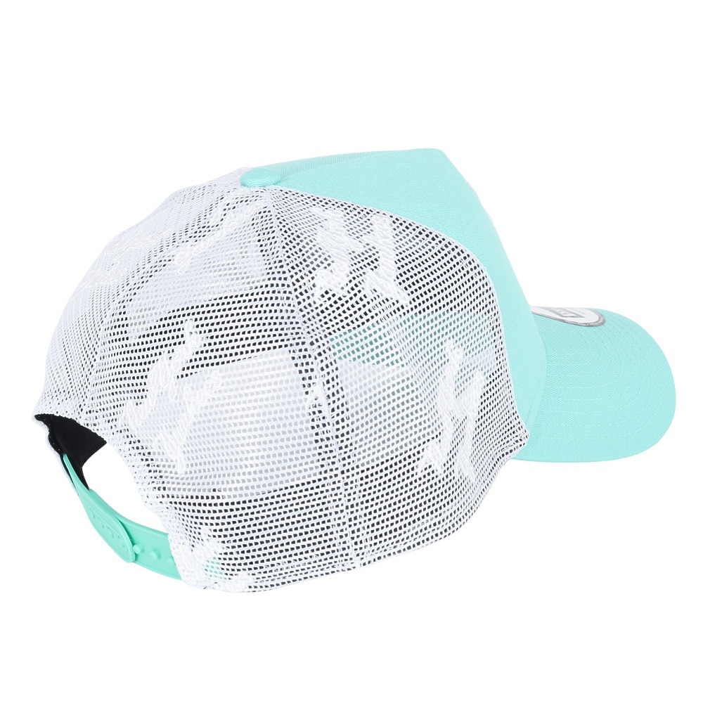 ニューエラ（NEW ERA）（メンズ、レディース）帽子 キャップ 9FORTY A-Frame トラッカー MLB Mesh Embroidery ニューヨーク・ヤンキース 水色 56-60cm 14388627 スポーツキャップ