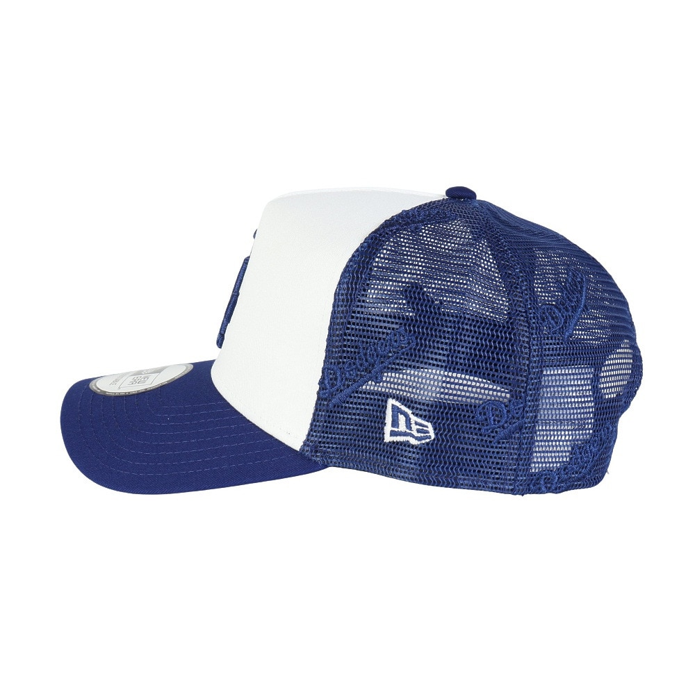 ニューエラ（NEW ERA）（メンズ、レディース）帽子 キャップ 9FORTY A-Frame トラッカー MLB Mesh Embroidery ロサンゼルス・ドジャース 青 56-60cm 14388628 スポーツキャップ