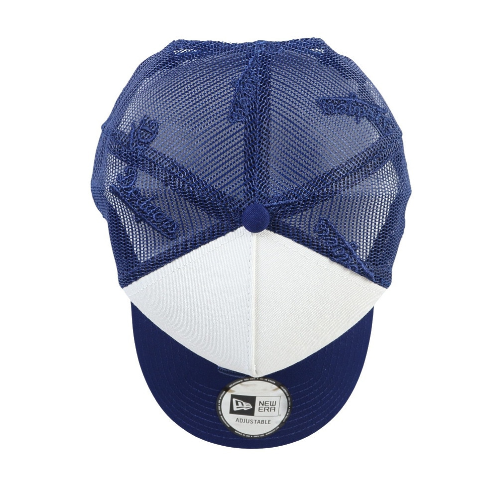 ニューエラ（NEW ERA）（メンズ、レディース）帽子 キャップ 9FORTY A-Frame トラッカー MLB Mesh Embroidery ロサンゼルス・ドジャース 青 56-60cm 14388628 スポーツキャップ