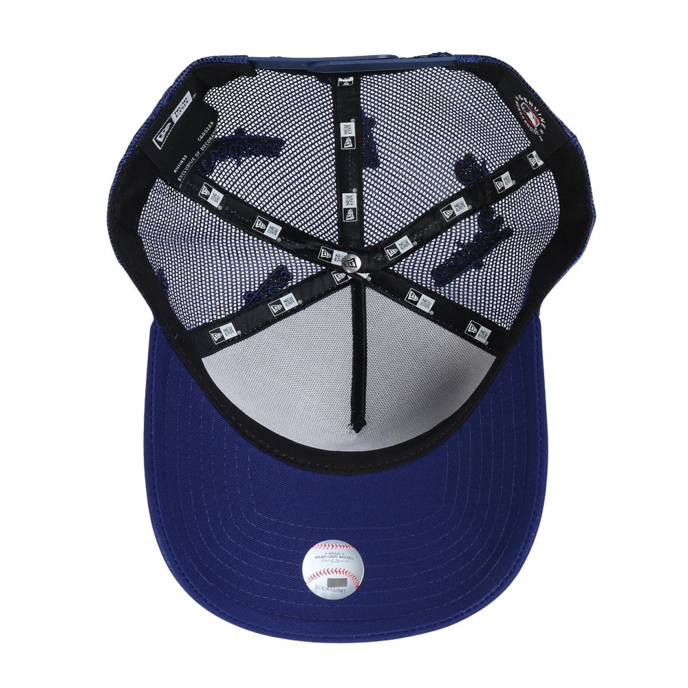 ニューエラ（NEW ERA）（メンズ、レディース）帽子 キャップ 9FORTY A-Frame トラッカー MLB Mesh Embroidery ロサンゼルス・ドジャース 青 56-60cm 14388628 スポーツキャップ