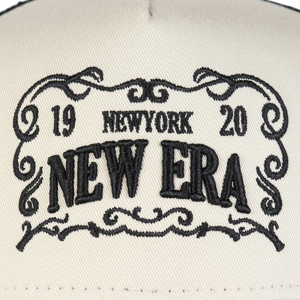 ニューエラ（NEW ERA）（メンズ、レディース）帽子 キャップ 9FORTY A-Frame Frame Logo 白×黒 56-60cm 14388636 スポーツキャップ ランニングキャップ 日差し対策 暑さ対策