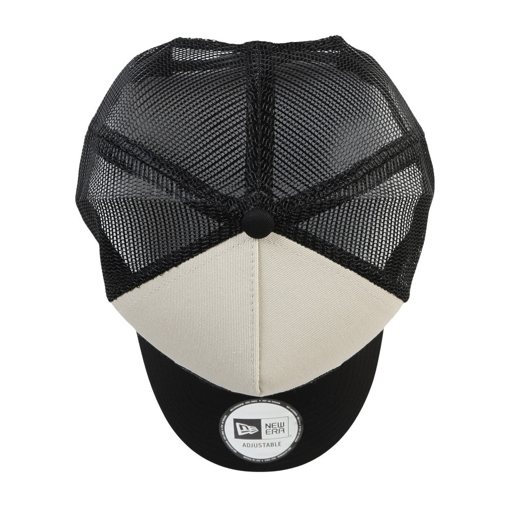 ニューエラ（NEW ERA）（メンズ、レディース）帽子 キャップ 9FORTY A-Frame Frame Logo 白×黒 56-60cm 14388636 スポーツキャップ ランニングキャップ 日差し対策 暑さ対策