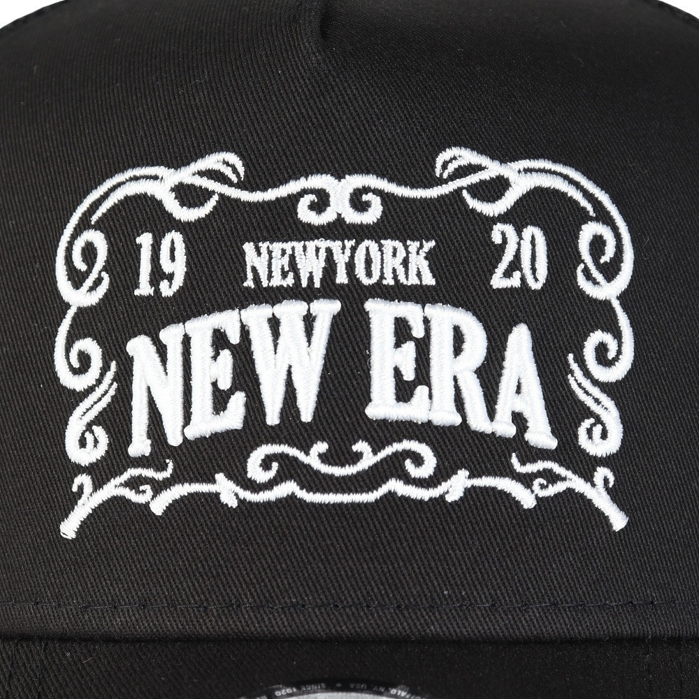 ニューエラ（NEW ERA）（メンズ、レディース）帽子 キャップ 9FORTY A-Frame Frame Logo 黒 56-60cm 14388637 日差し対策 暑さ対策