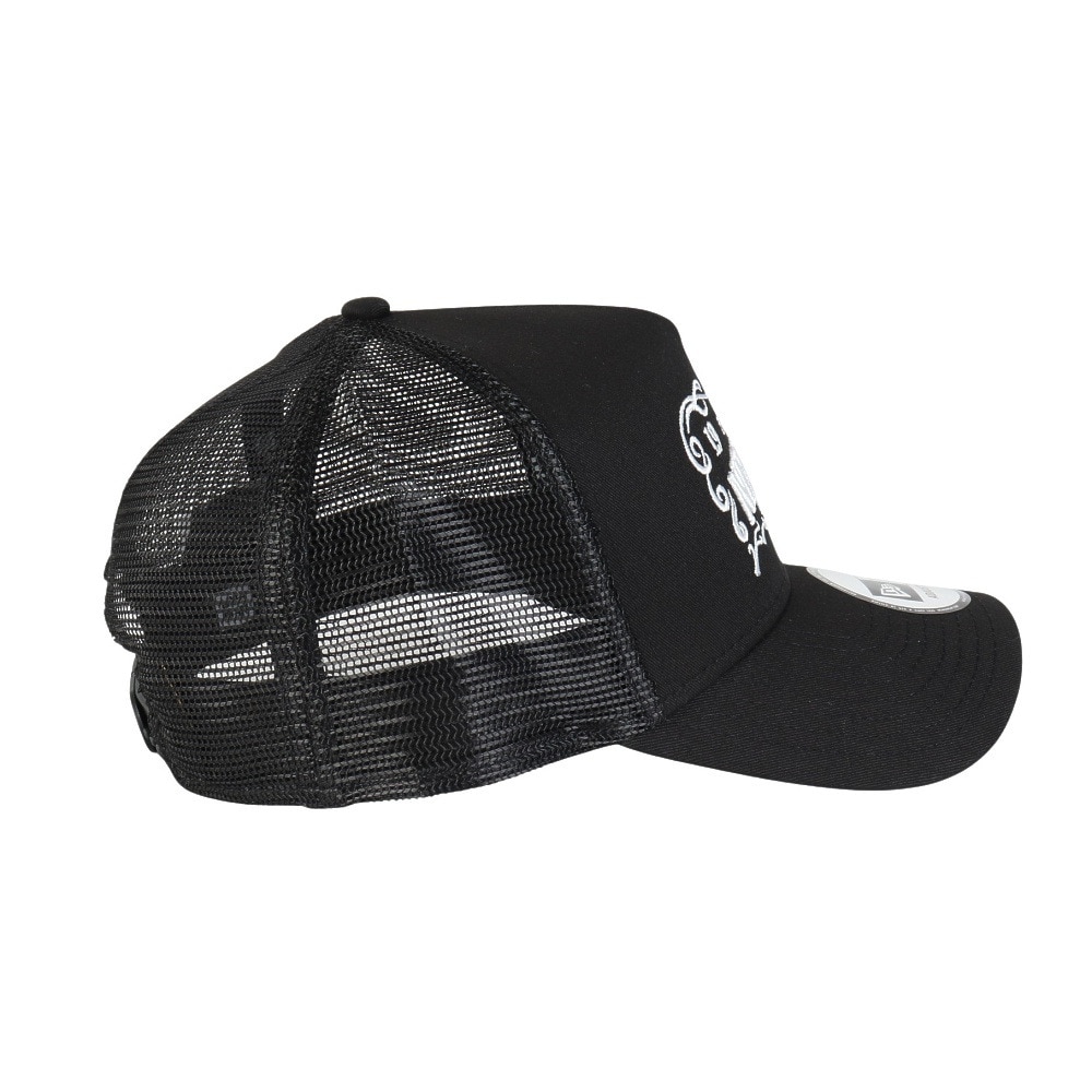 ニューエラ（NEW ERA）（メンズ、レディース）帽子 キャップ 9FORTY A-Frame Frame Logo 黒 56-60cm 14388637 日差し対策 暑さ対策