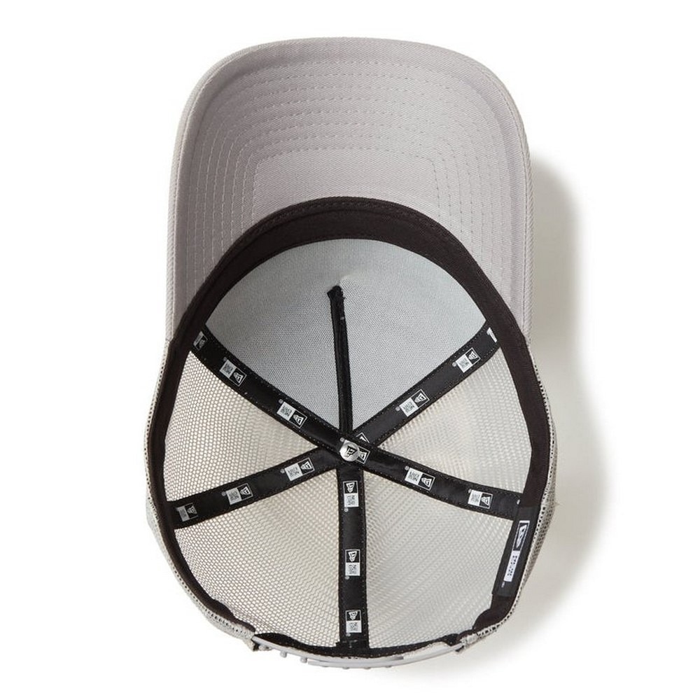 ニューエラ（NEW ERA）（メンズ、レディース）帽子 9FORTY A-Frame トラッカー キャップ Logo GRY グレー 56-60cm 14388649 スポーツキャップ